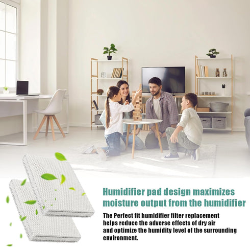 45 Water Panel Humidifier Filter Pad Replacement, Compatible with Aprilaire Models 400, 400A, 400M (2 Pack)