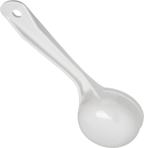 Carlisle FoodService Products Measure Miser Solid Measuring Spoon, 3 Ounces, White, 1 Count