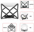 JuxYes Euro Metal Oil Burner Wax Warmer, Romantic Ceramic Tealight Candle Holder for Home Bedroom Décor