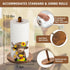 GAJ Countertop 3D Highland Cow Paper Towel Holder - Highland Cow Decor for Kitchen Farmhouse Bathroom - Gifts for Women