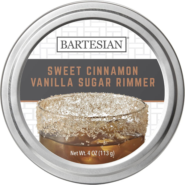 Bartesian Sweet Cinnamon Vanilla Sugar Cocktail Glass Rimmer - Dessert Cocktails Flavored