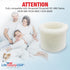 LifeSupplyUSA Humidifier Filter Replacement Wick Filter C for Honeywell Duracraft HC-888 Series