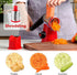 Rotary Cheese Grater for Kitchen, Vegetable Slicer with 3 Drum Blades, Fast Cutting Shredder for Cheese and Nuts
