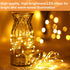 24 Pack Battery Operated Fairy Lights, 3.3ft 20 LED Silver Wire Warm White for Wedding, Party Decor
