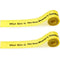 2 Rolls 2in x 150ft Baby Shower Measuring Tape - Tummy Measure Belly Game for Party Supplies