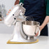Bamboo Mixer Mat Slider Compatible with KitchenAid 4.5-5 Qt - Kitchen Countertop Storage Mover Sliding Caddy
