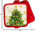 Christmas Tree Design 5 Pc Christmas Kitchen Linen Set