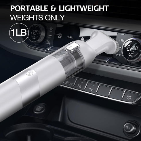 Cordless Handheld Vacuum Cleaner, 5500Pa Powerful Suction, Mini with Attachments