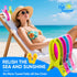 HiGift Jumbo Quilting Clamps, 8 Pack Extra Large Beach Towel Clips, 5 inch Wide Opening Plastic Clips