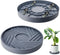 REDHUGO 2PCS Round Plant Caddy with Hidden Wheels, Heavy Duty Rolling Plant