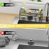 Valdama 304 Kitchen Sink Caddy Organzier with Sponge Holder and Removable Drip Tray for Kitchen Sink, Stainless Steel