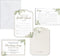 Lillian Rose Set of 24 Bridal Shower Invites with Envelopes, Instruction Recipe Cards, One Size, Multi