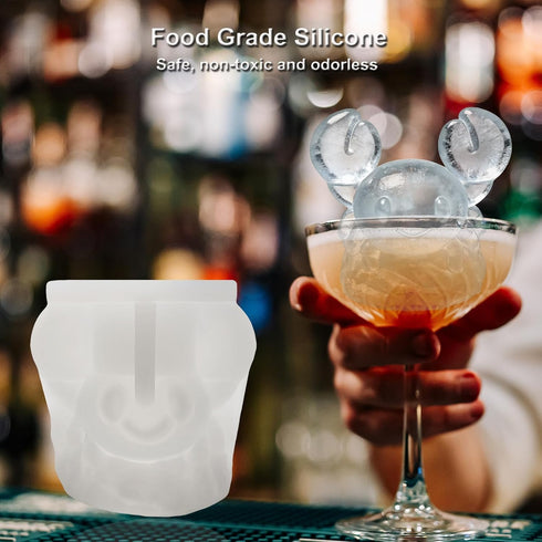 3D 2 Pack Crab Ice Cube Silicone Molds Tray for Whiskey, Cocktail, Drink, Bar; Rich Details. Fun Animal Mold for DIY