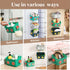 3 Pack Bath Toy Storage Organizer Basket, Cute Robot Bathtub Shower Toy Organizer, Wall Mounted Hanging Bath Toy Holder