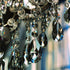 10pcs 63mm Teardrop Chandelier Crystals, Clear Crystal Chandelier Prisms Pendants Parts Beads, Hanging Decoration