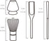 TEANAGOO Japanese Matcha Ceremony Accessory Set, Matcha Whisk, Bamboo Scoop, Tea Spoon, Green Celadon Holder