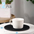 BTaT- Silicone Trivet Mats, 2 Pack, Black, Round Silicone Trivet, Silicone Hot Pads for Kitchen, Silicone Trivets for Hot Pots and Pans, Silicone Hot Pad, Silicone Trivets for Hot Dishes, Hot Pan Mat by Brew To A Tea