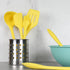Chef Craft Premium Silicone Cooking Ladle, 11.25 inch, Yellow