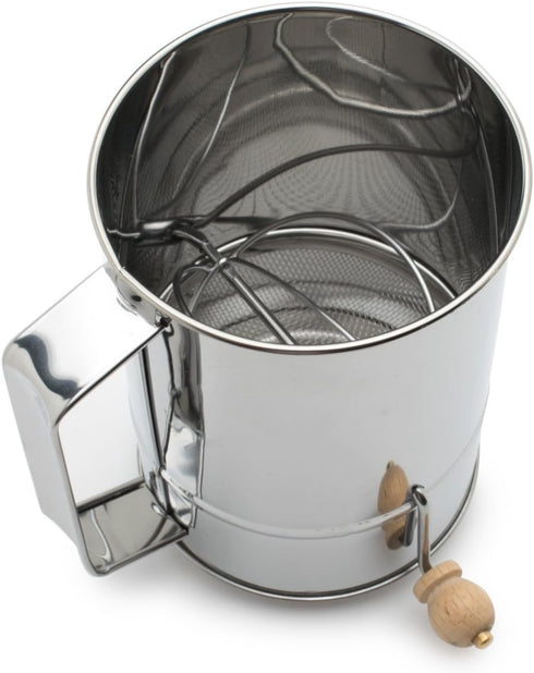 Fox Run 4639 Flour Sifter, Stainless Steel, 4-Cup