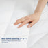 Sunflower Quilted Twin Mattress Protector, Waterproof Cotton Mattress Pad for College Dorm, 18-22" Extra Deep Pocket