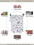 ONOEV Round Space Rocket Laundry Basket, Collapsible Laundry Hamper for Boys, Cute Galaxy Solar System Storage Bin
