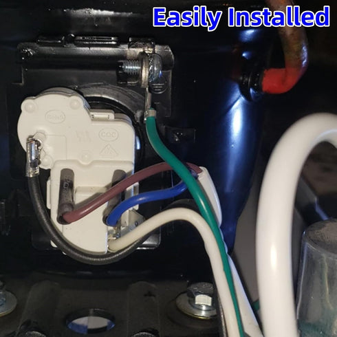 2Pcs Refrigerator Compressor PTC Starter Relay, Over Load Protector 4Pin for ZHB Series Compatibility