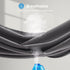 Hanherry 100% Waterproof Mattress Protector Twin Size - Grey Cooling Mattress Pad Cover with Deep Pocket (8''-21'')