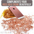 Luxury Rose Gold Party Decorations, Sparkling Confetti, Table Decor & Vase Filler for Elegant Wedding Centerpieces