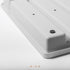 BINO 5-Slot Silverware Organizer, Small Frosted Cutlery Tray for Drawer, BPA-Free Plastic with Soft-Grip Lining