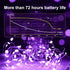 7FT 20LED 12 Pack) Fairy Lights,Silver Wire String Lights Waterproof,Battery Operated Firefly Starry Moon Lights