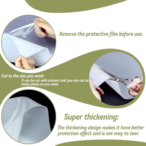Extra Large Silicone Mat, 36"x24", Thick Waterproof Heat-resistant Kitchen Countertop Protection Mat