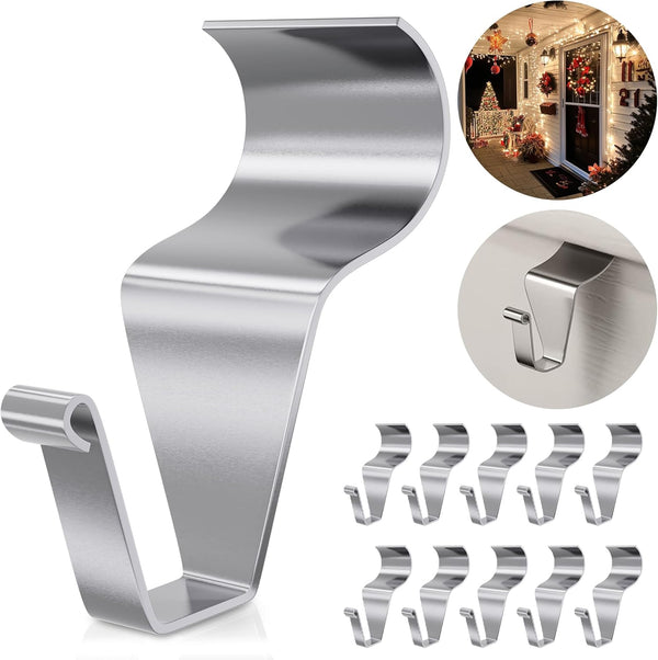 Vinyl Siding Hooks Hanger, 10 Pack Heavy Duty Clips for Horizontal Vinyl Siding