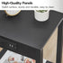 BK91UBZ01 HOOBRO Side Table with Charging Station, End Table with USB Ports and Outlet, Nightstand with Storage Shelf