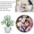Crystal Flower Dreams Four-Leaf Clover Figurine - Collectibles Crystal Ornament Gift for St. Patrick's Day