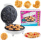 Mermaid Waffle Maker, Create 7 Different Shaped Waffles, Electric Nonstick Waffler Iron for Kids & Adults