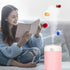 Humidifiers for Bedroom, Portable Can Air Humidifier for Home and Plants, USB & Battery Powered with 2 Mist Modes &
