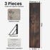 23-in BAYKA Floating Wall Shelves, Rustic Wood Wall Shelves for Bedroom, Bathroom, Kitchen & Living Room, Display Shelf
