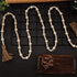Jetec 7.9 Feet Wood Beaded Garlands with Tassels, Rustic Wooden Beads Garland for Christmas Table Wall Decor