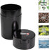 Tightvac Patented Airtight Container, 1 oz to 6 Ounce, Multi-use Vacuum Container, Smell Proof, Black