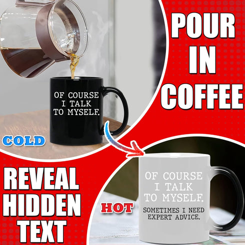 Funny Coffee Mug - I May Be Wrong But It's Highly Unlikely, Cool Mug for Men and Women, 12oz