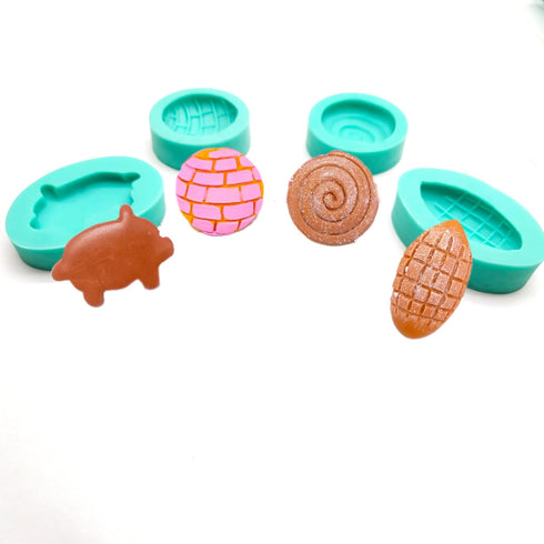 Natucraft set Mexican Bread Molds, Concha bread small size mold, Mexican sweet bread mold