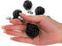 6 Pack AVLA Tablecloth Weights, Heavy Cloth Pendant with Metal Clips, Resin Round Ball Hangers, Table Covers Clamps