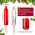 60 Count 2.5v Bulbs Mudder Christmas Lights Mini Incandescent Wire String Lights Replacement Indoor Outdoor Halloween