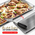 Eatex Aluminum Steel Cookie Sheet, 15” x 10” Baking Pan, Nonstick Durable Jelly Roll Pan for Baking
