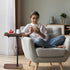 360 180 comfoyar Couch Side Table Adjustable Height, C Shaped End Table for Bed Chair and Small Space, Swivel Flip
