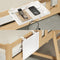 Magheo Bedside Shelf Foldable, Metal Clip-On Bunk Bed Table Shelf for Top