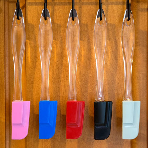 Mini Spatulas Set - 10 Piece Heat Resistant Silicone Spatula for Baking, Cooking, Mixing, Non-Stick