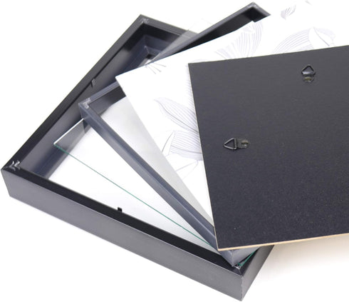 Lawrence Frames 785088 Black Shadow Box Frame, 8x8