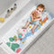 AmazerBath Baby Bath Mat Non Slip, Cartoon Kids Bath Mat for Tub