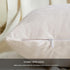 GIGIZAZA Velvet Ivory Throw Pillow Covers, Decorative Cushion Covers, 4pcs (18x18inch/45x45cm) for Sofa Couch